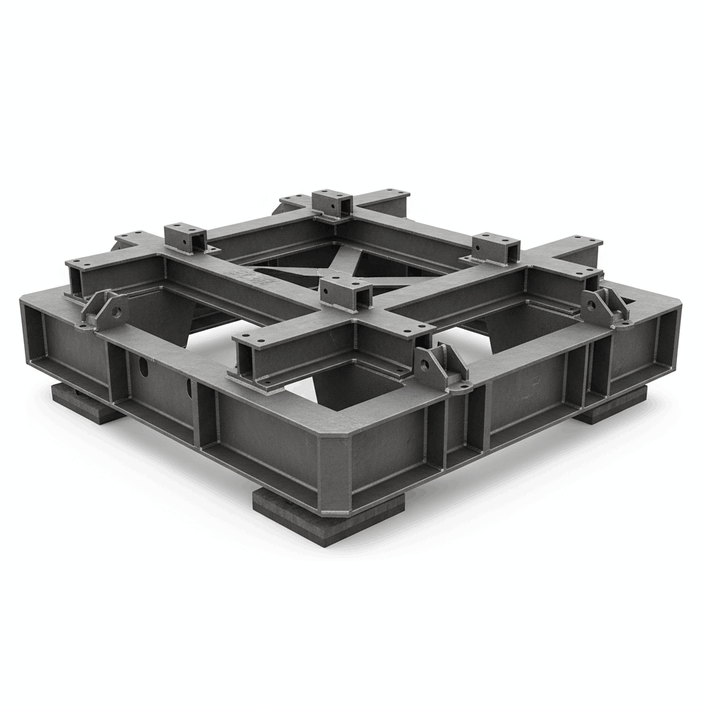 Generator Main Unit Base Skid Fabrication