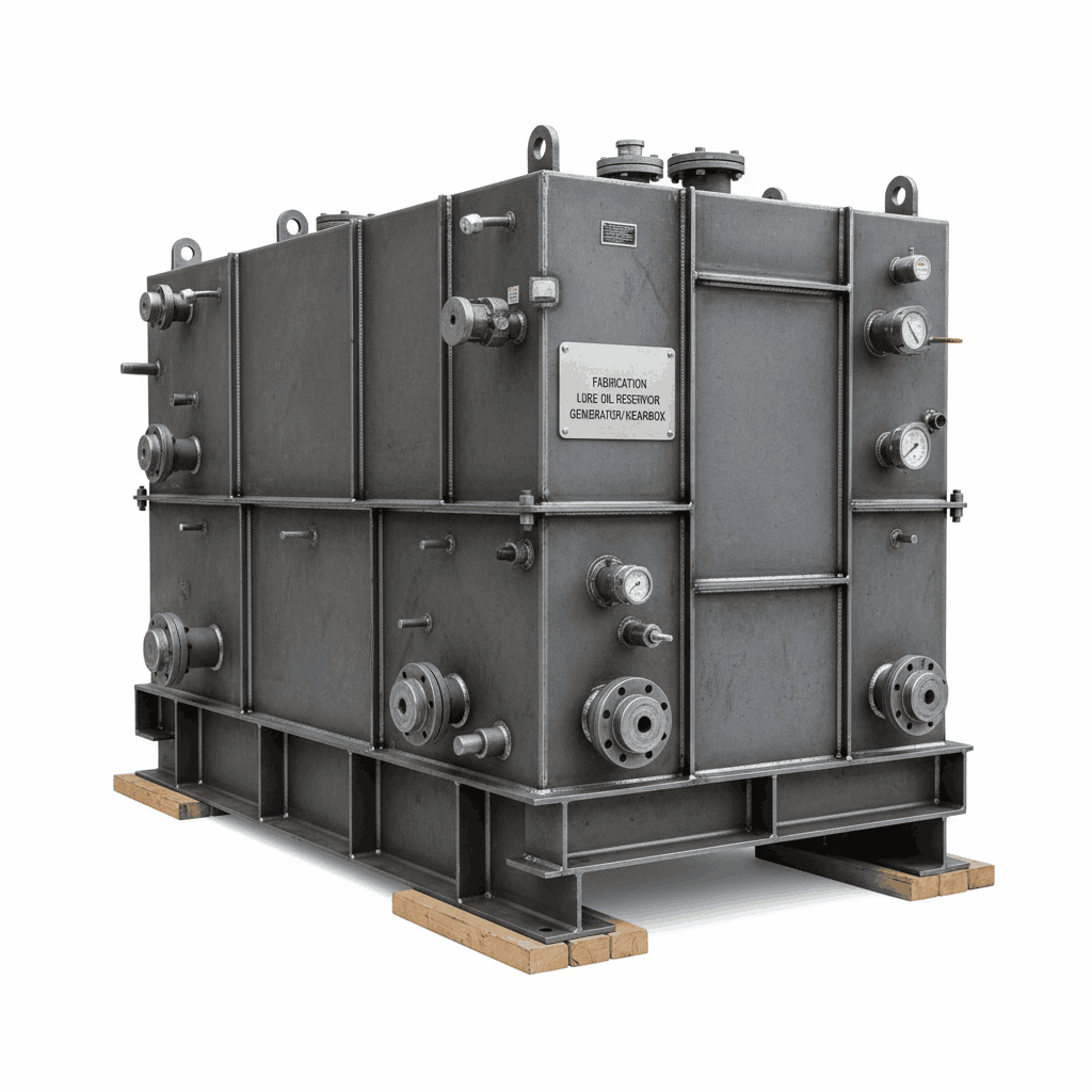 Lube Oil Reservoir Fabrication for Generator/Gearbox