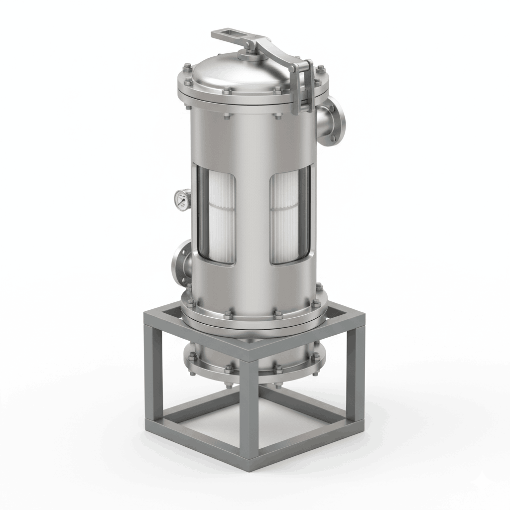 Filter Housing with Inclusive Elements