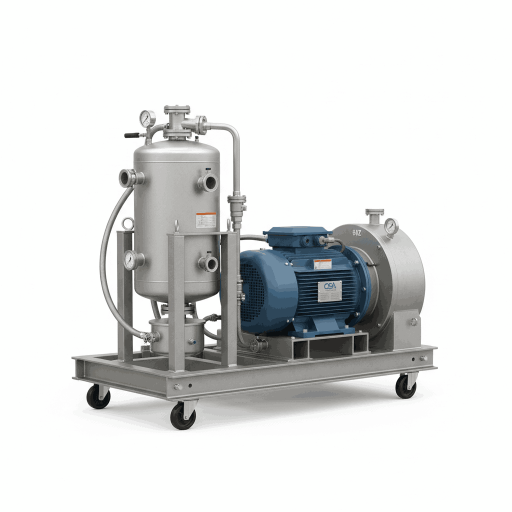 Synthetic Lube Oil Sump Evacuation System