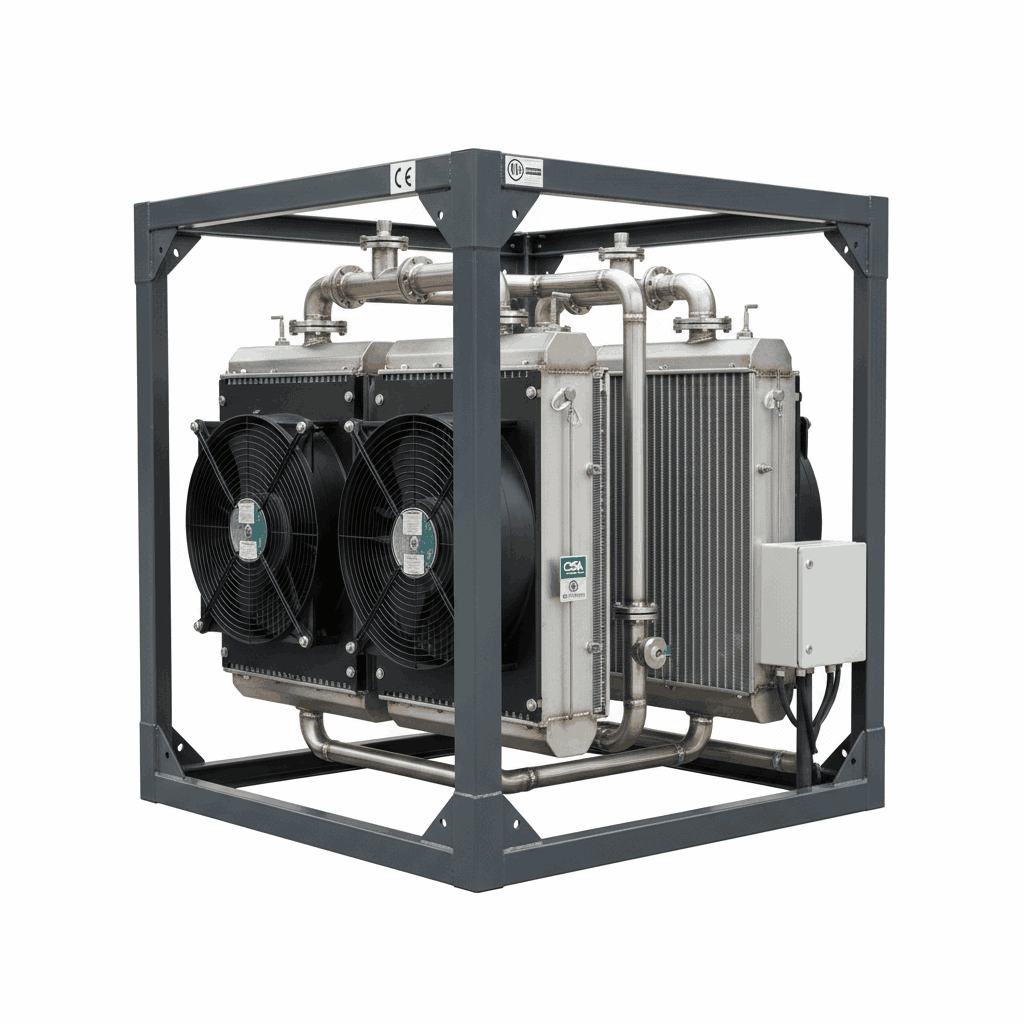 Dual Cooling Heat Exchanger 6000 BTU/H