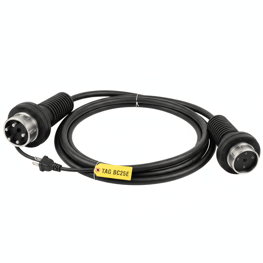 Dual-plug interconnect cable