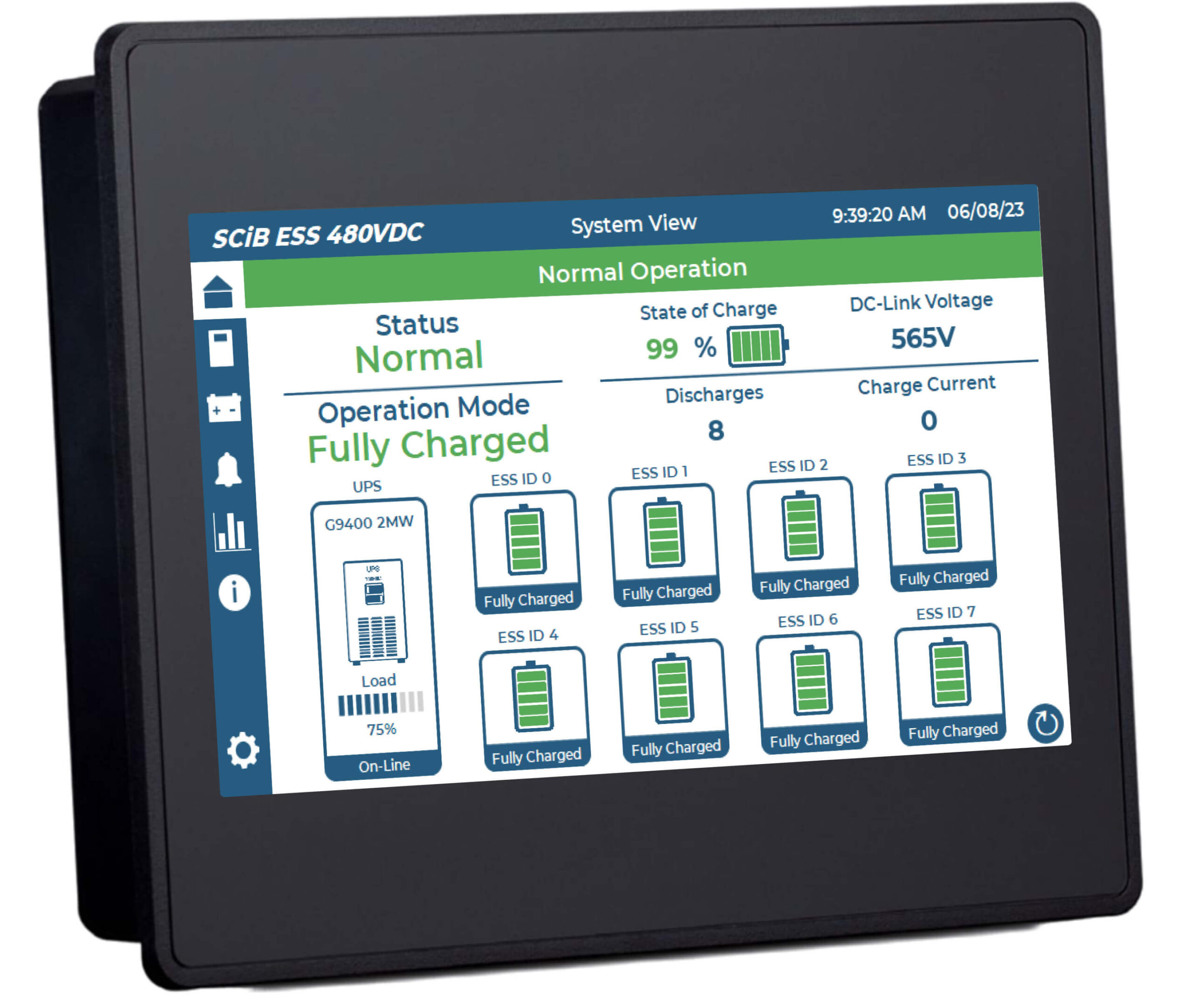 Remote HMI Option HMI Desktop Kit