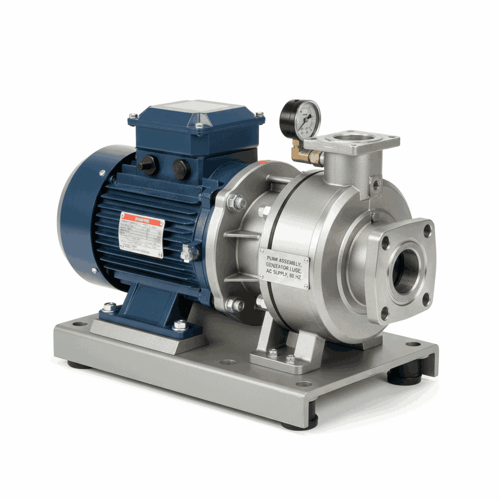 Generator Lube AC Supply Pump Assembly (60 Hz)