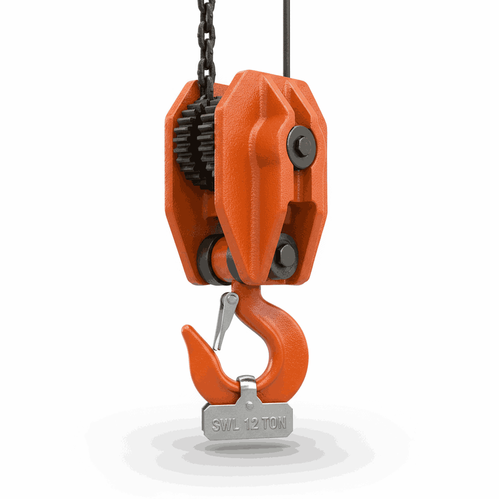 12 Ton Manual Hoist Lower Head