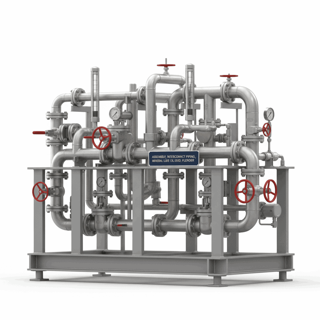 Mineral Lube Oil Skid Interconnect Assembly