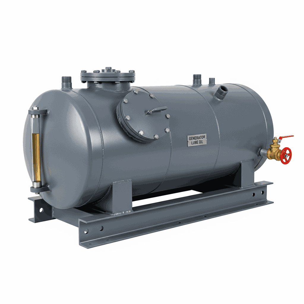 Generator Lube Oil Tank Fabrication