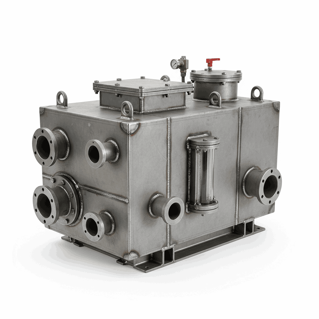 Generator Lube Oil Tank Fabrication