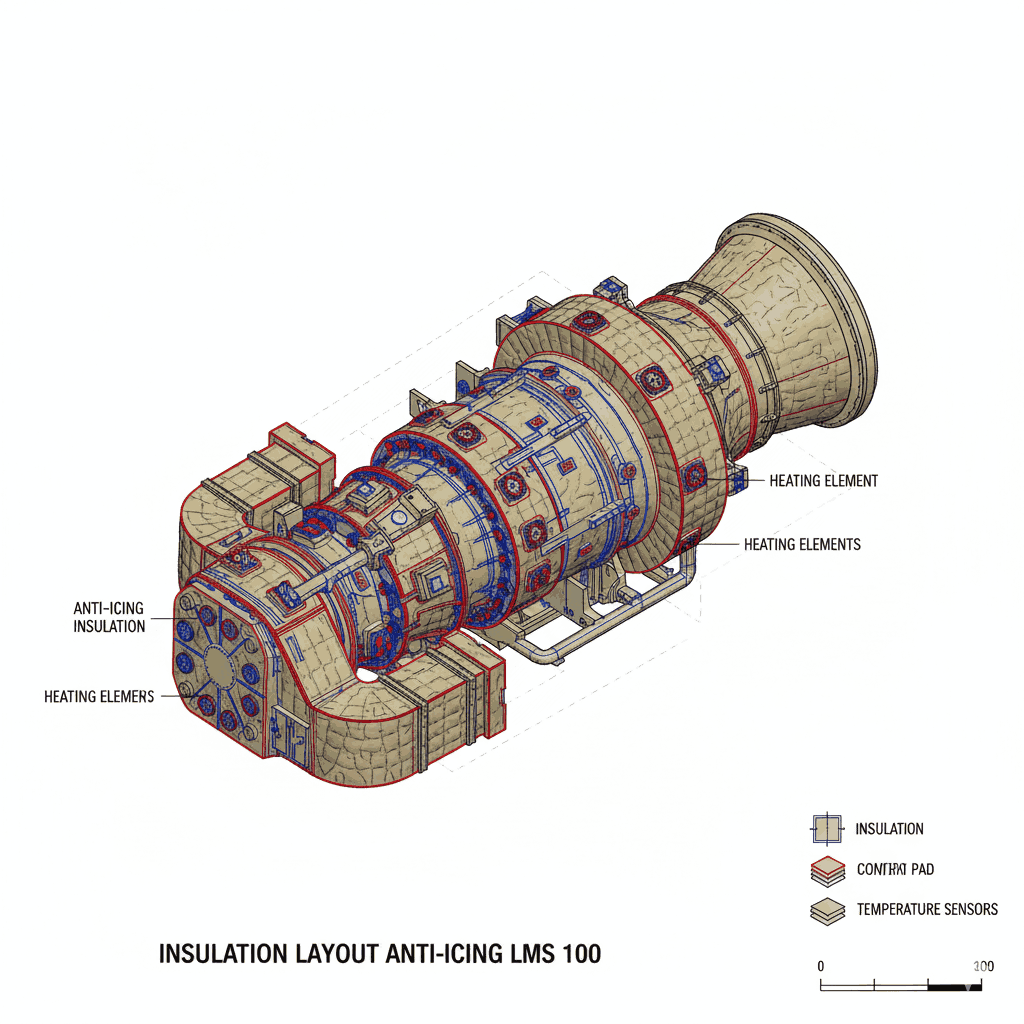 ANTI-ICING Insulation Layout