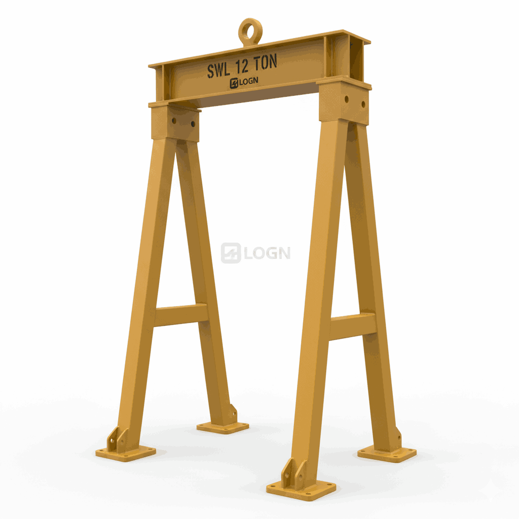 12 Ton SWL H-Frame with Legs