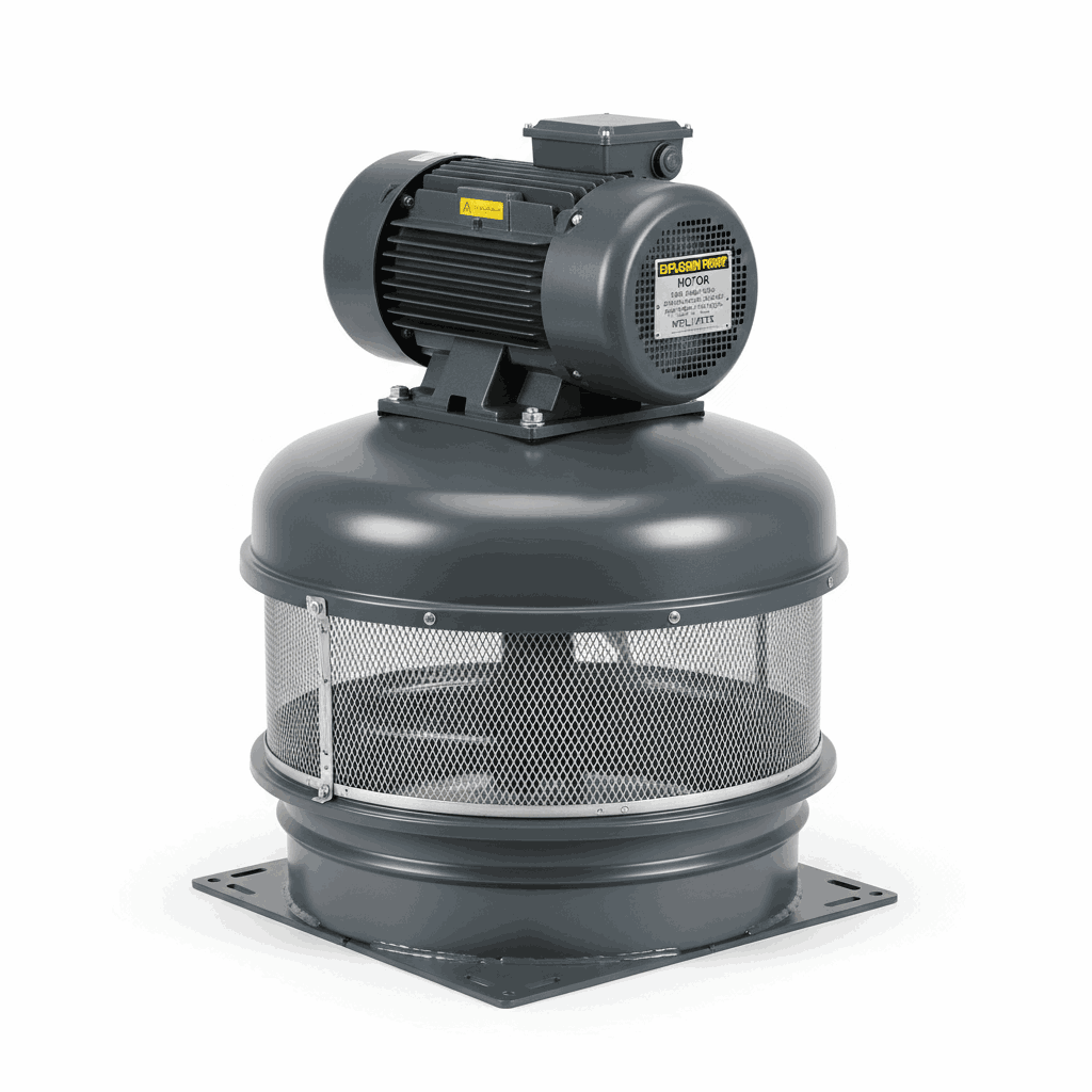 Roof-Mounted Exhaust Fan