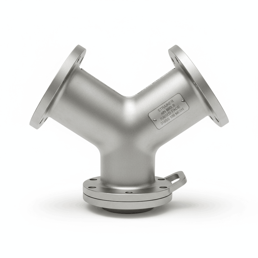 4-Inch 316SS Y-Type Strainer
