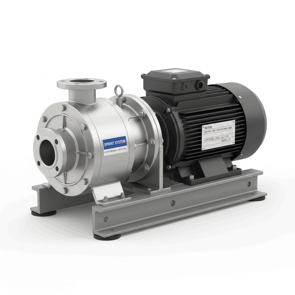 Sprint system pump/motor assembly