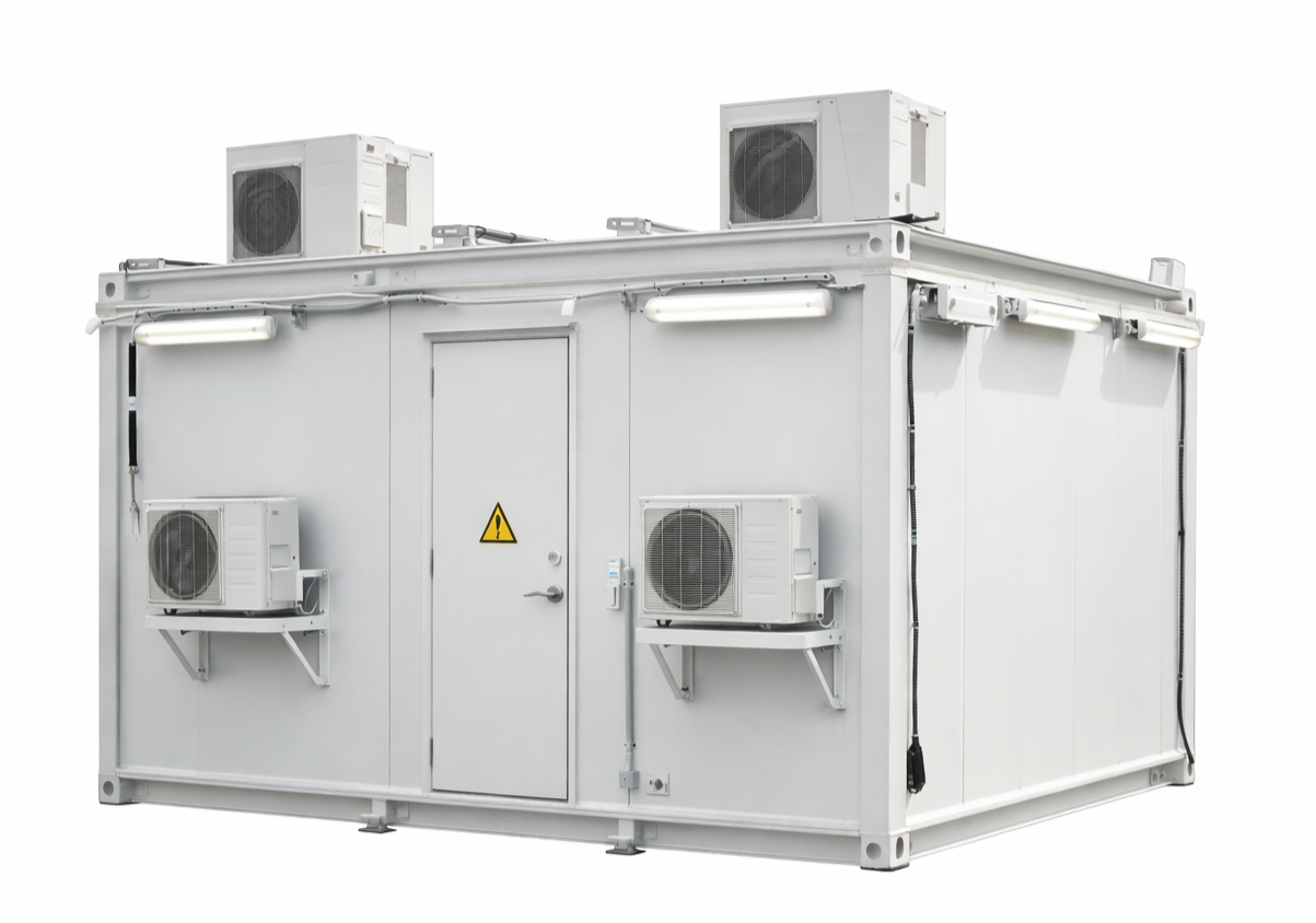 Plant E-Room including HVAC & Lighting