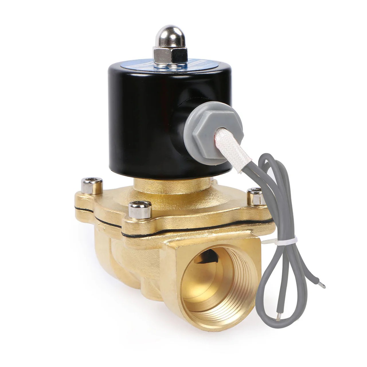 1/2" NPT Fail-Closed Solenoid Valve