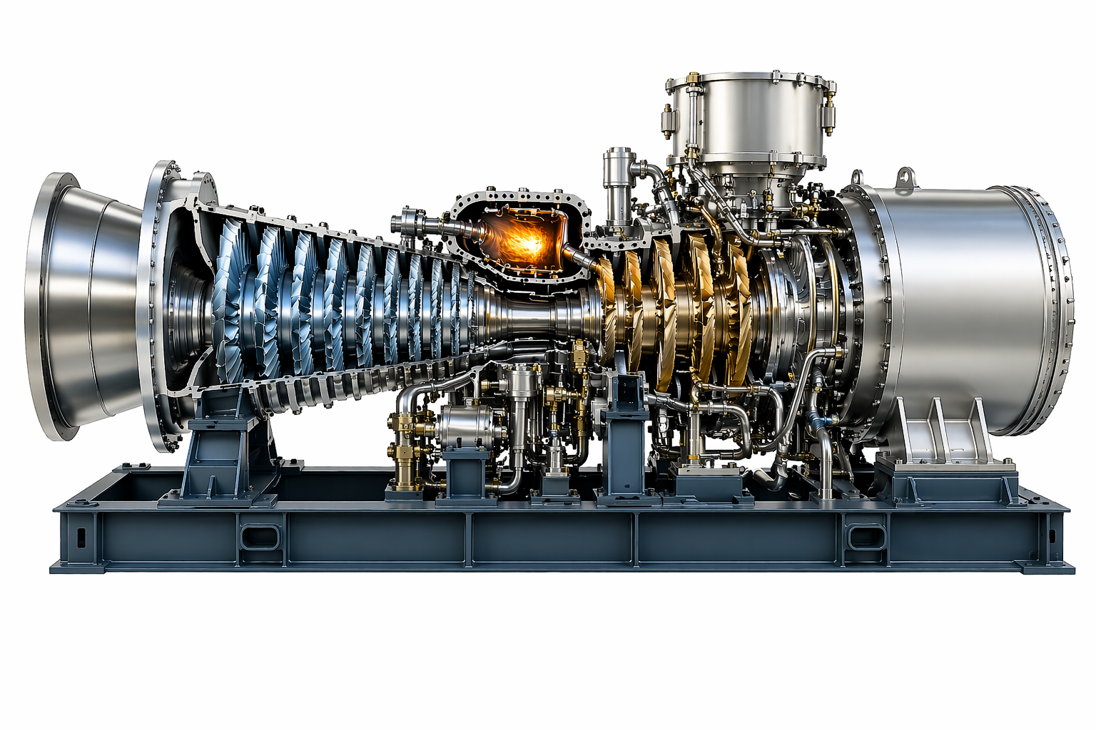 GE 7FA.03 Heavy-Duty Gas Turbine (SC)