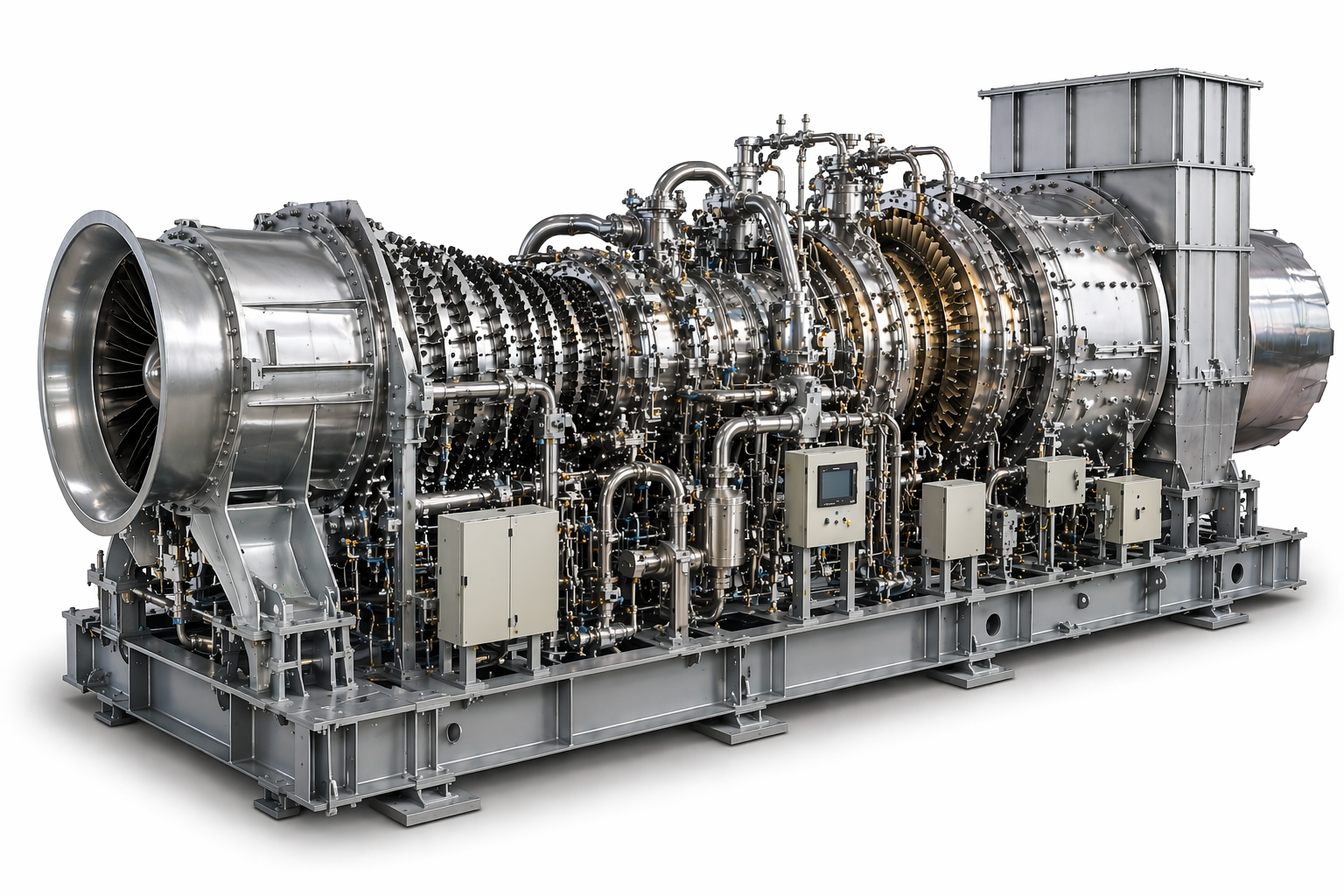 GE 7FA.02 Heavy-Duty Gas Turbine (SC)