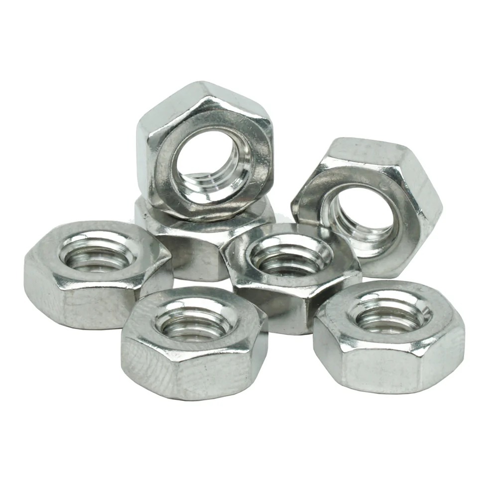8-32 Finished Hex Nut Steel-Zinc