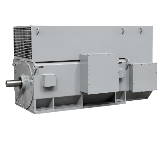 High Voltage Wound‑Rotor Motor (IC 611 Cooling)