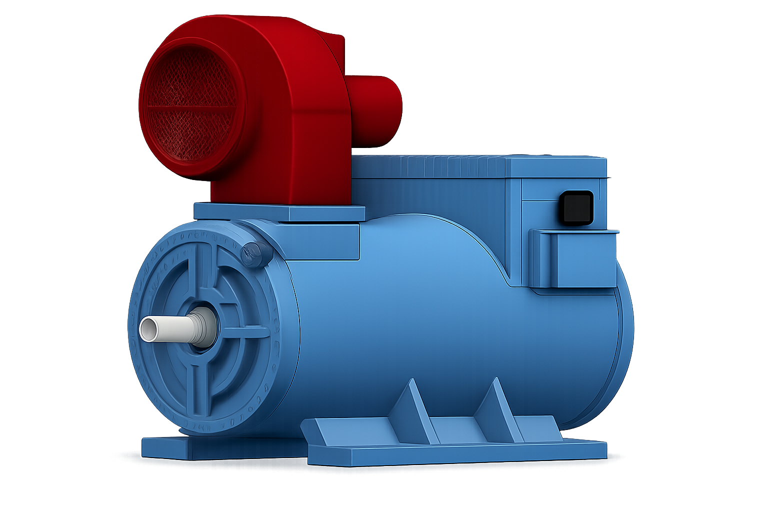 Wind‑Cooled Permanent Magnet (PM) Motor for Refrigeration Compressors