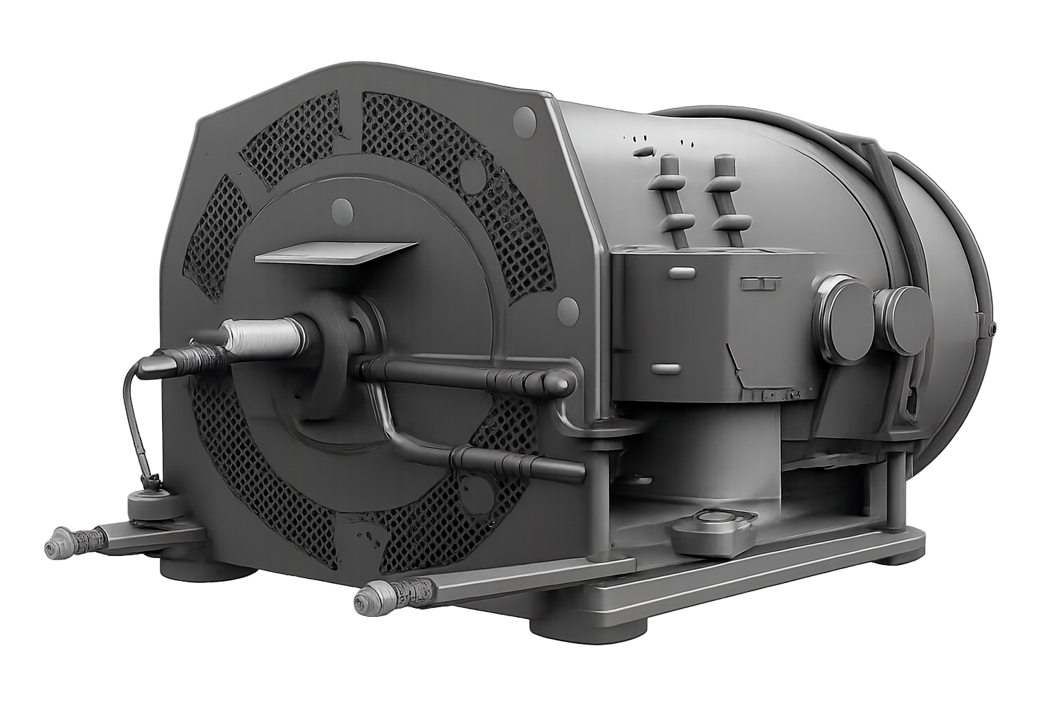 TETC Tube‑Cooled Asynchronous Motor