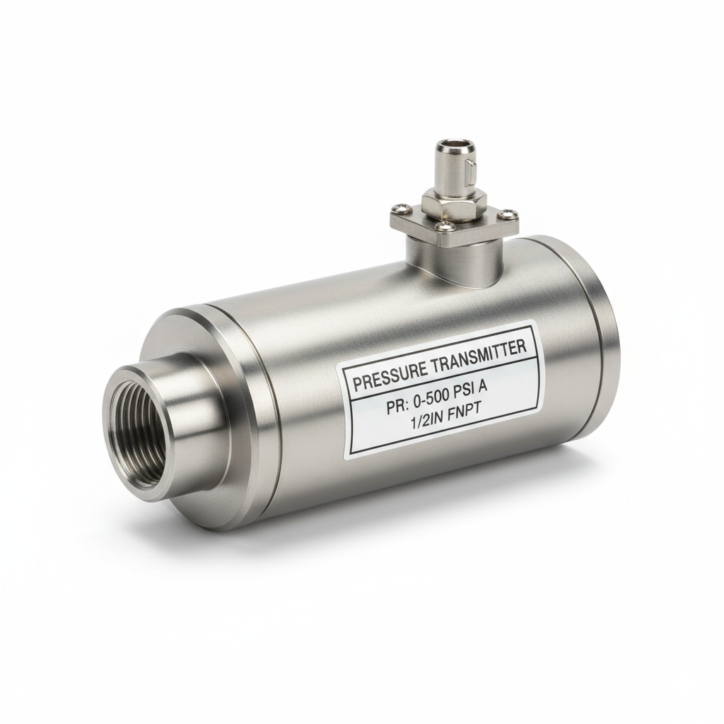 0 to 200 PSI In-line Gauge Pressure Transmitter