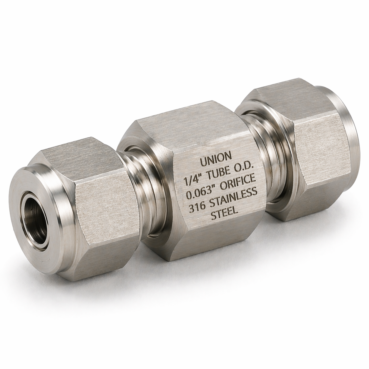 1/4-Inch Tube O.D Straight Union