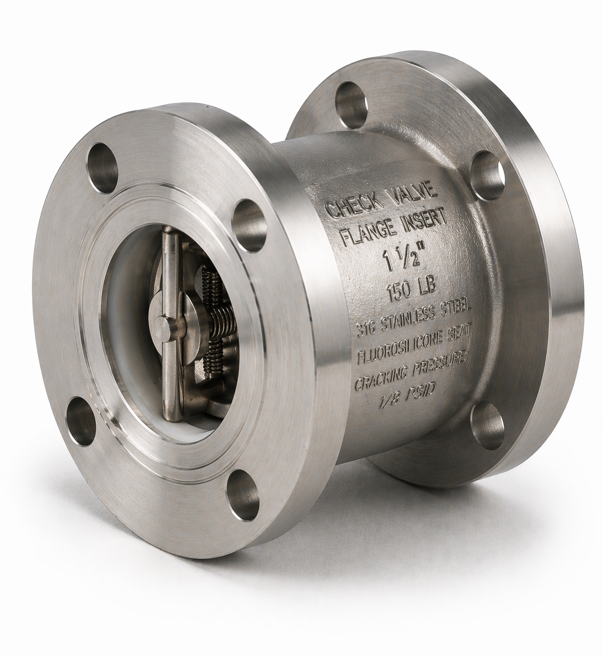 1 1/2-Inch 150LB Flange Insert Check Valve