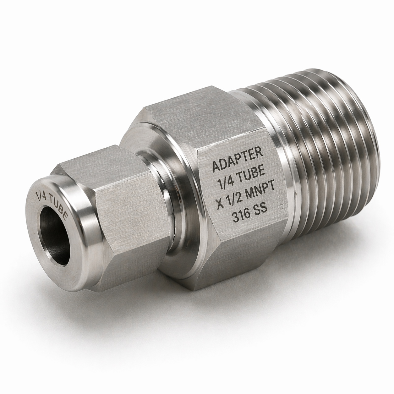 Tube to MNPT Adapter