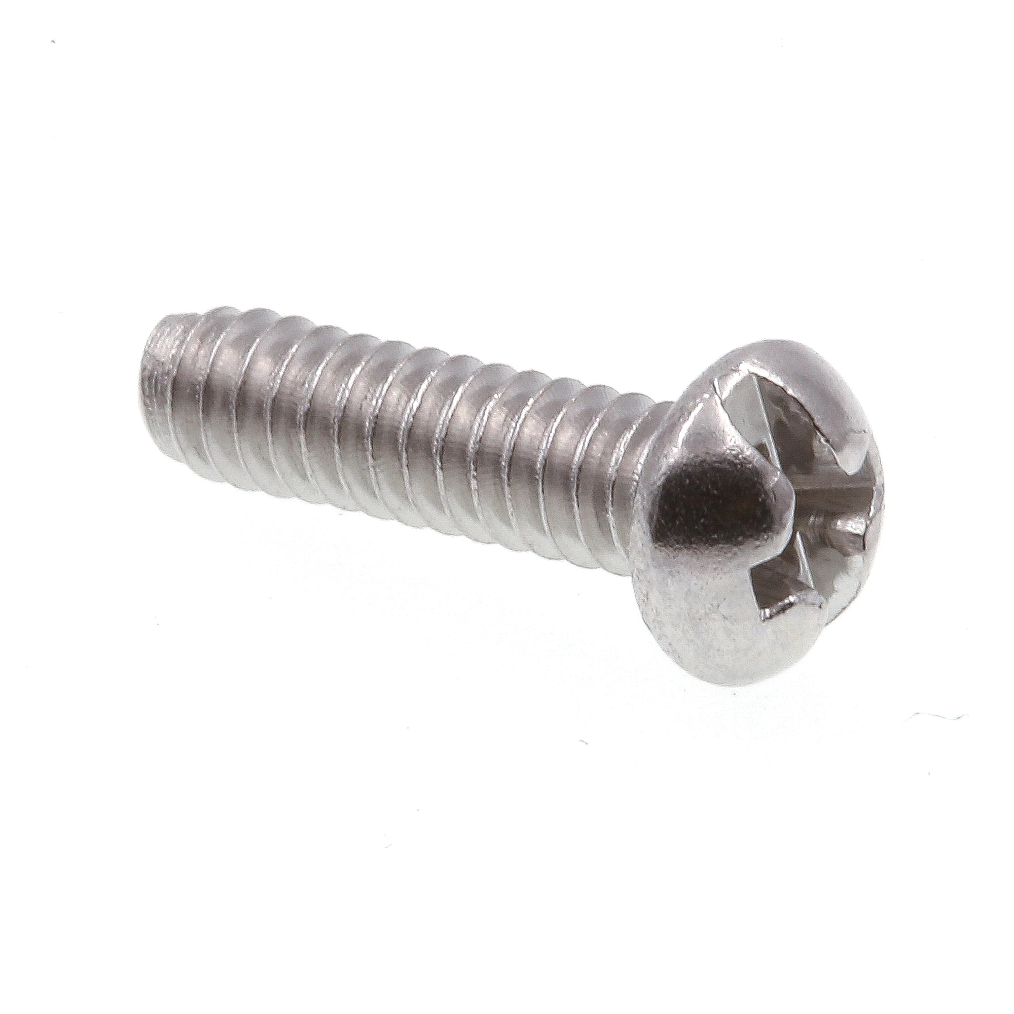 Combination machine screw with a slotted/Phillips drive