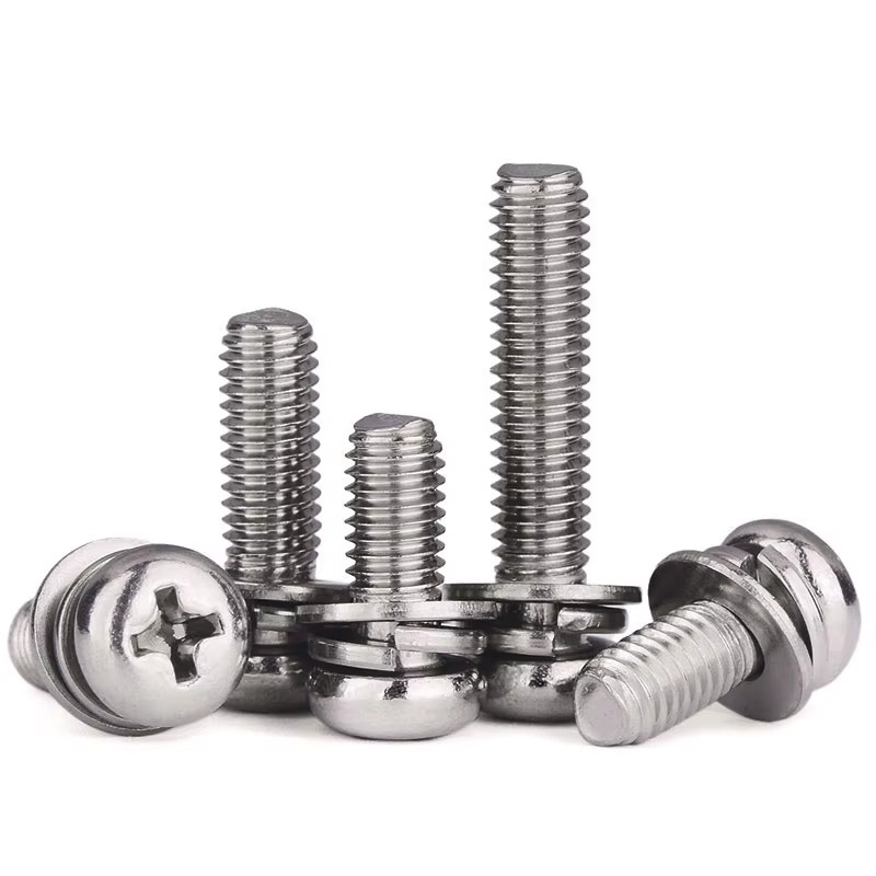 M63 Metallics Combination Machine Screw