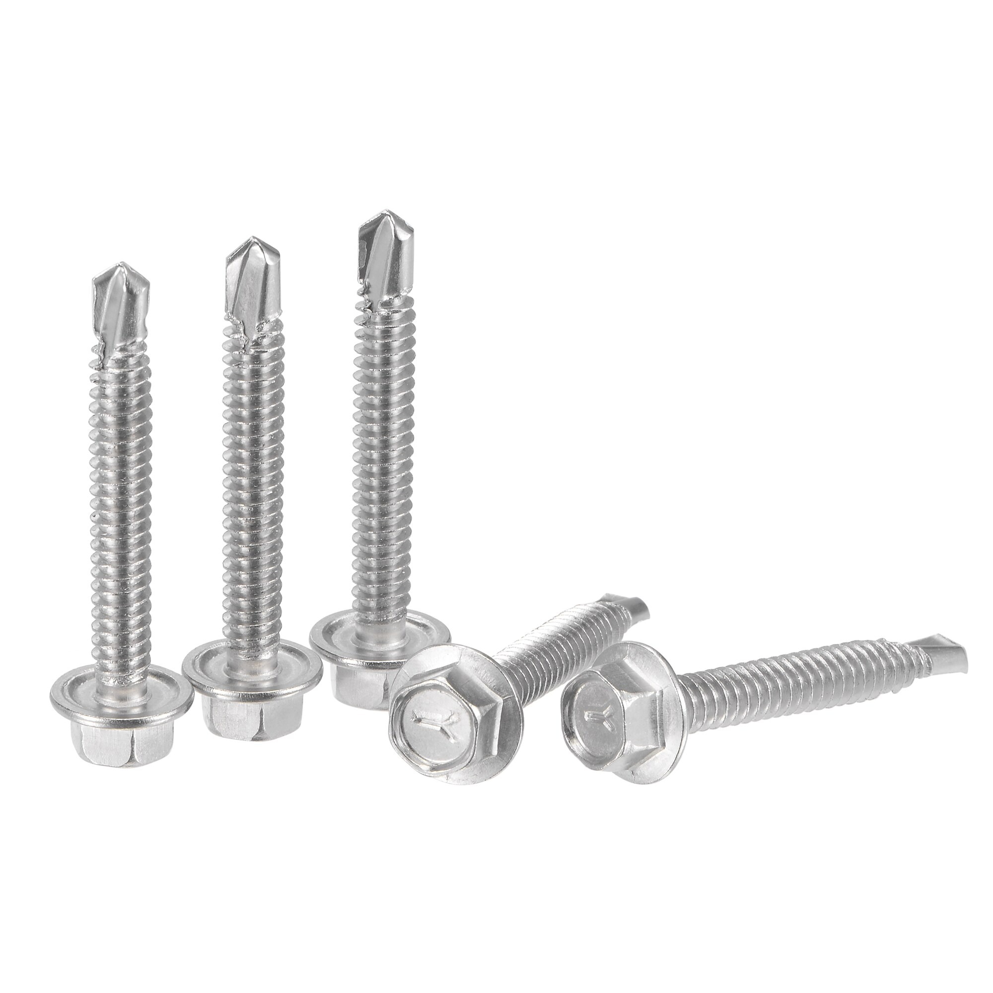 2-Inch Hex Washer Head Sheet Metal Screw