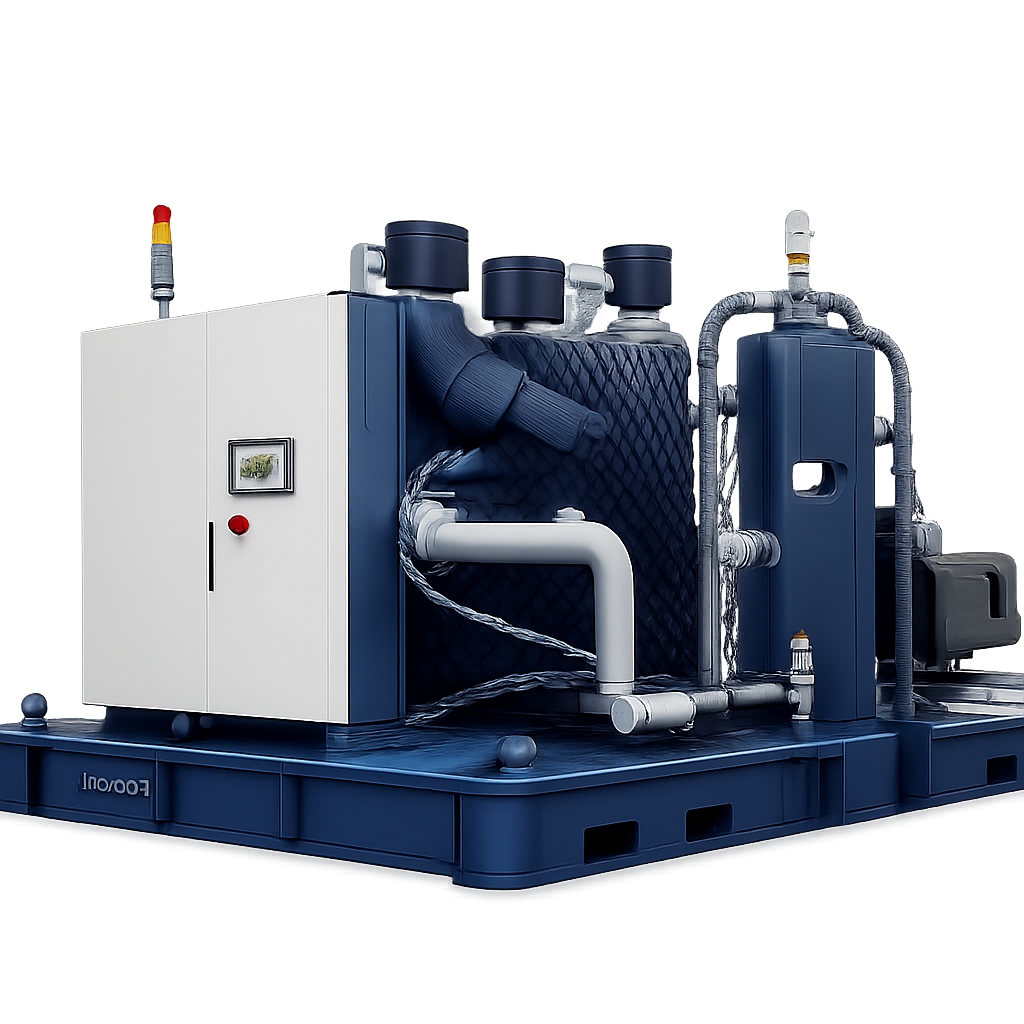 50Hz Pulse Air Compressor Skid for TM-2500 Gen 8