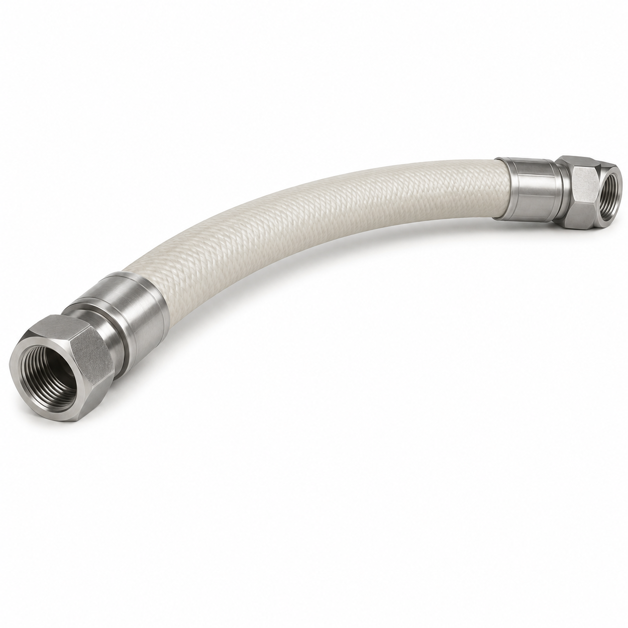 1-inch Fluoropolymer Hose Assembly for Turbine Lube Oil