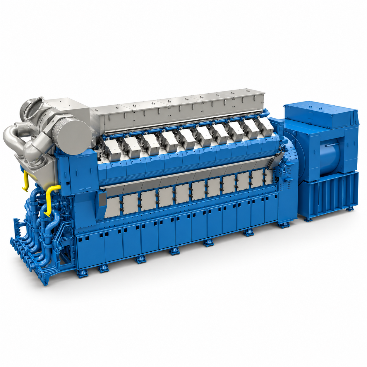 Bergen B36:45-20 AG 11.3 MW Natural Gas Generator Set