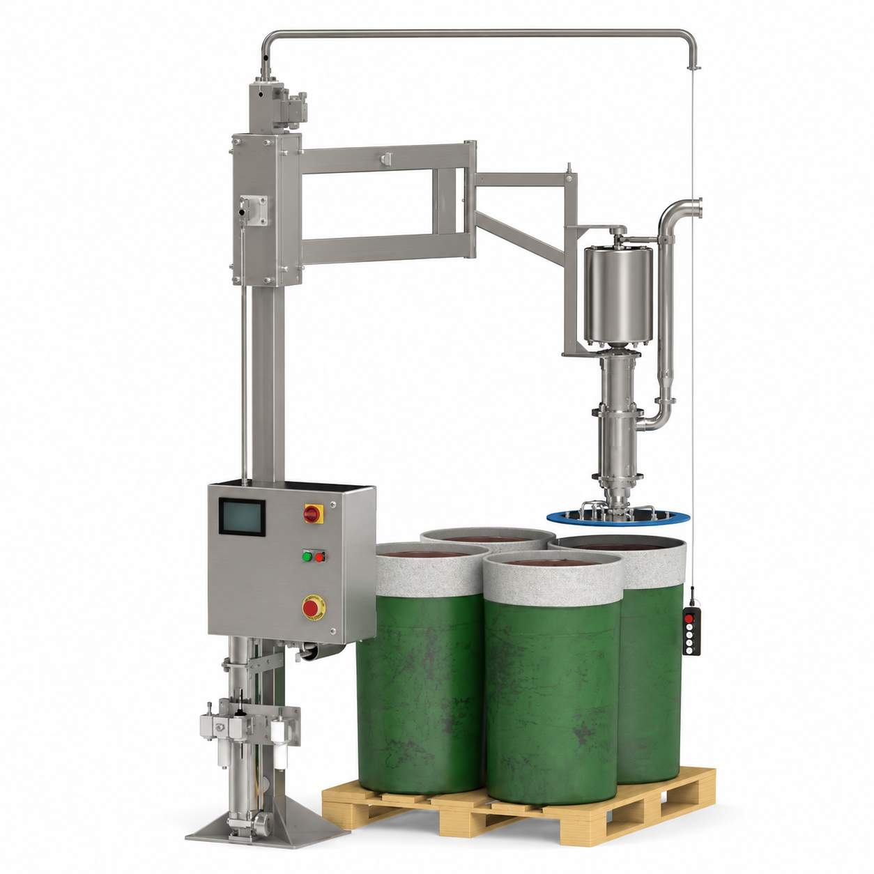 Liquid Fuel Forwarding Pumps Unloading Station