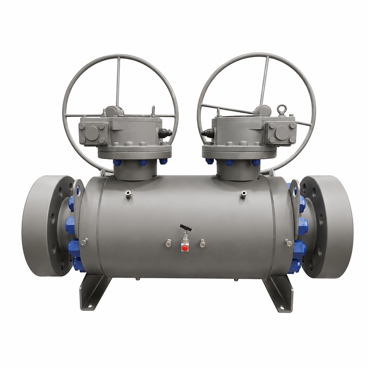 Gas Fuel Block and Bleed Valves