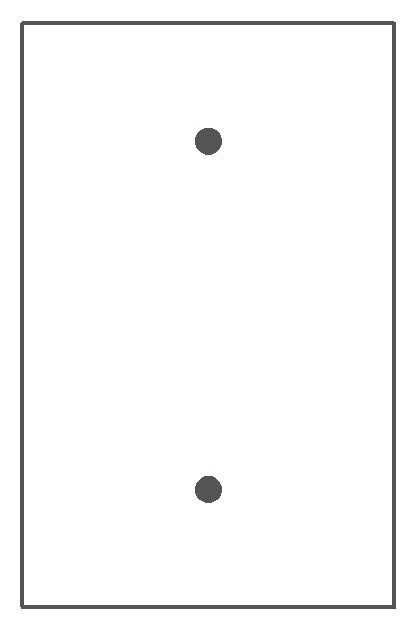 Jumbo Blank Wallplate Mulberry Blank Wallplate