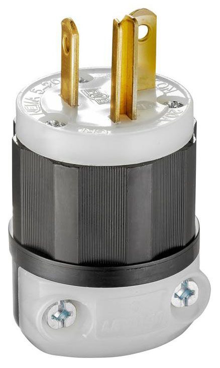 Cable Mount Grounding Plug Polarized Chemical Resistant