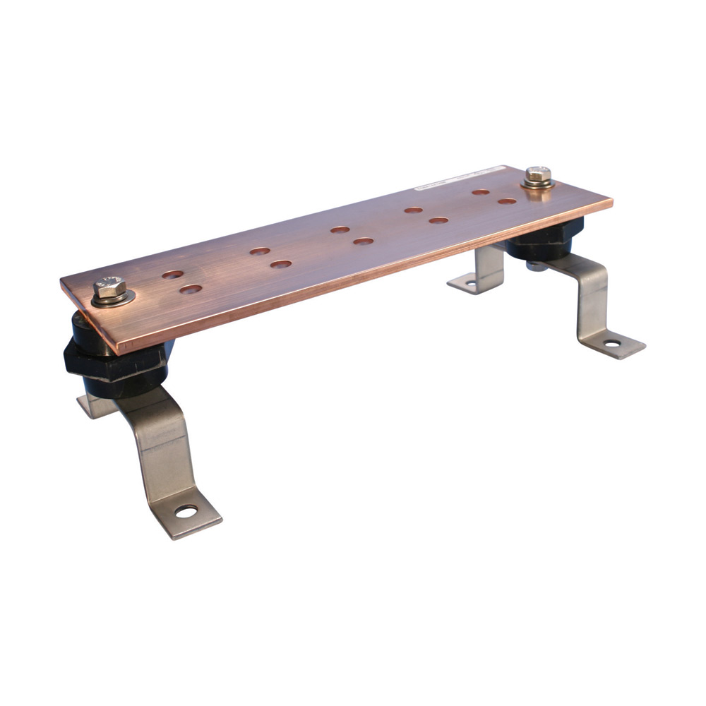 Grounding Busbar With Insulators