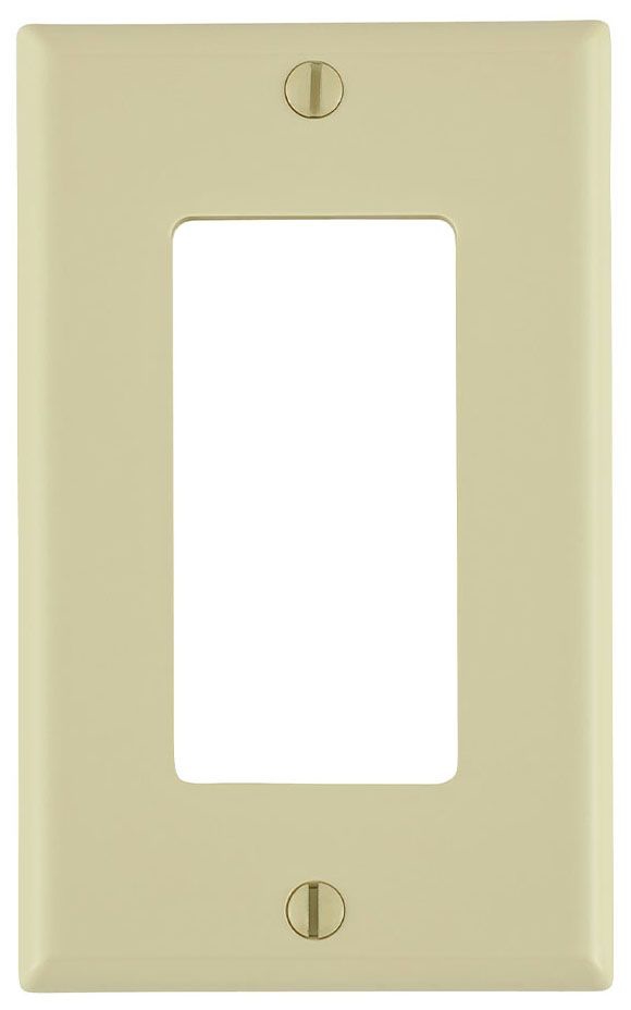 Screwless Wallplate Leviton Decora Wallplate