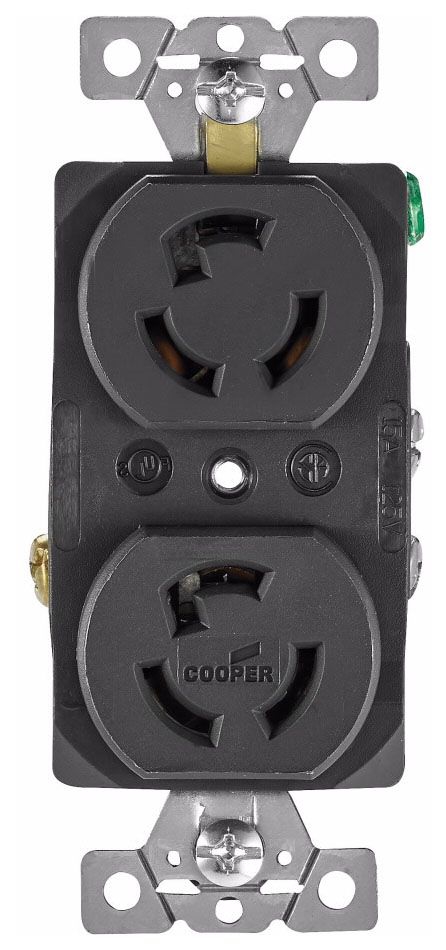 Duplex Locking Receptacle