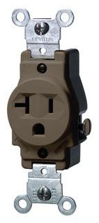 Heavy Duty Single Receptacle