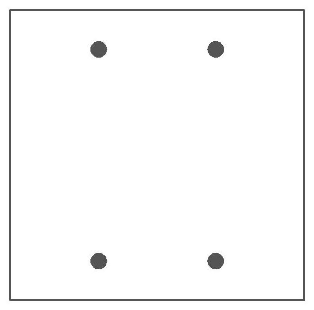 Standard Blank Wallplate 0.03 Inch Thickness