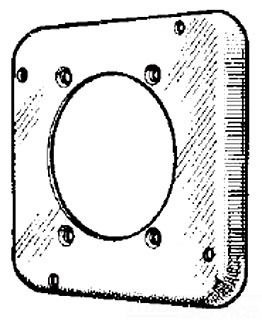 Raised Square Box Cover Mulberry Square Box