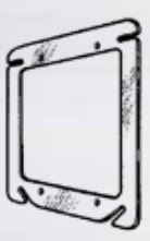 2-Device Flat Square Box Cover Mulberry Square Box