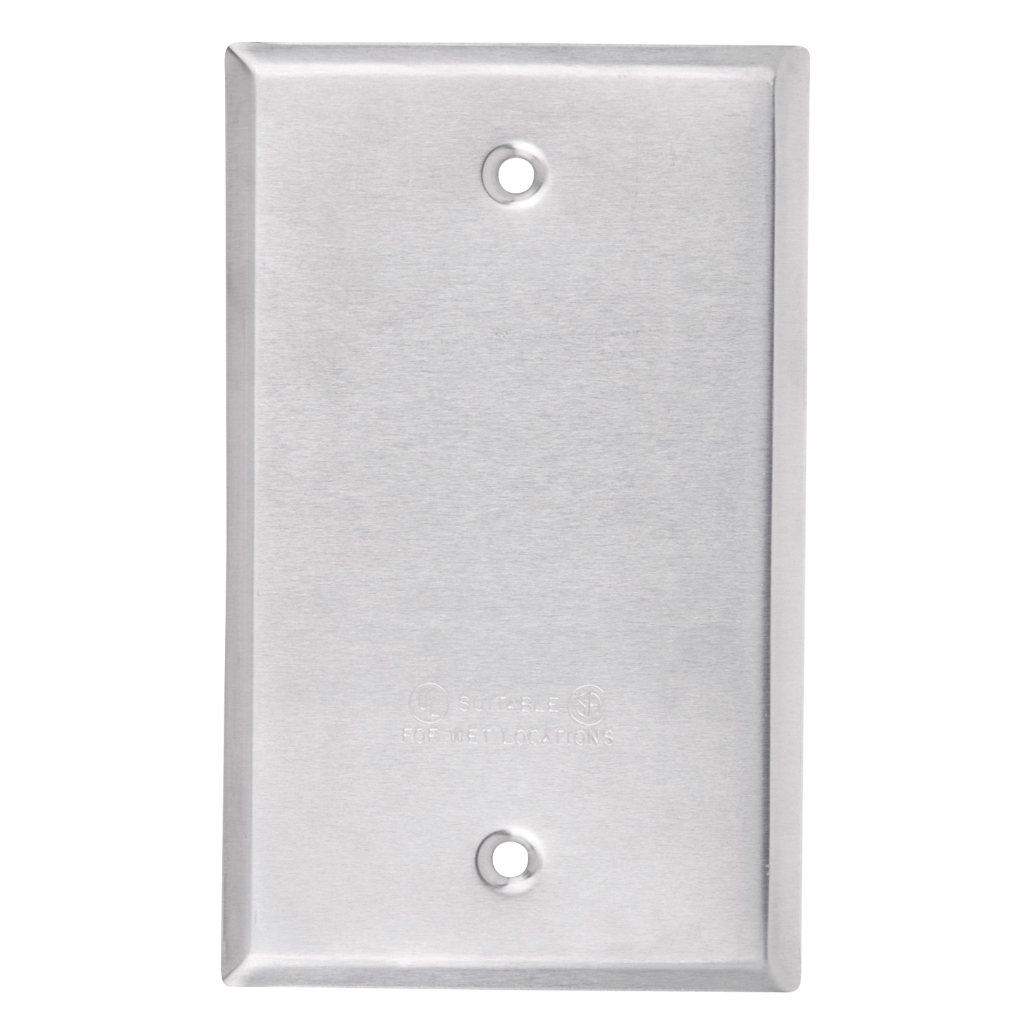 Blank Weatherproof Receptacle Cover