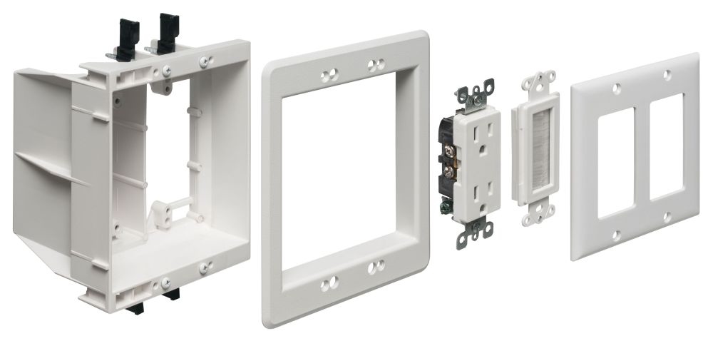 Low Voltage Power Recessed Combination Box