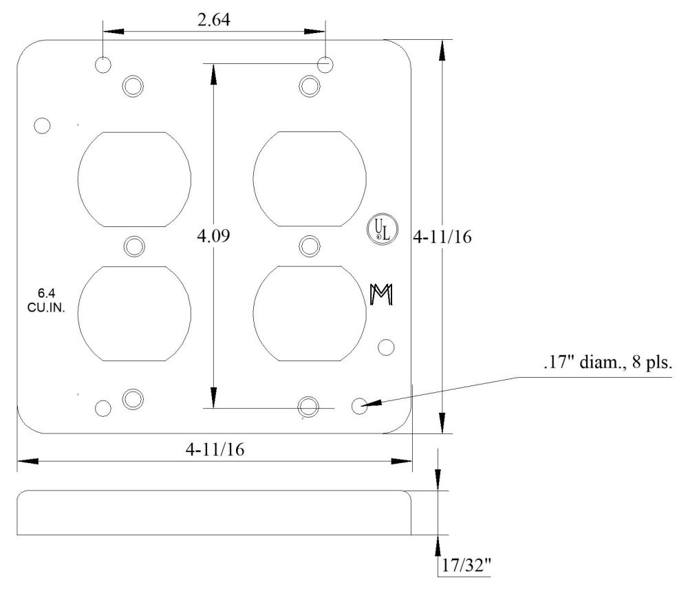 Raised Square Box Cover Mulberry Square Box 511