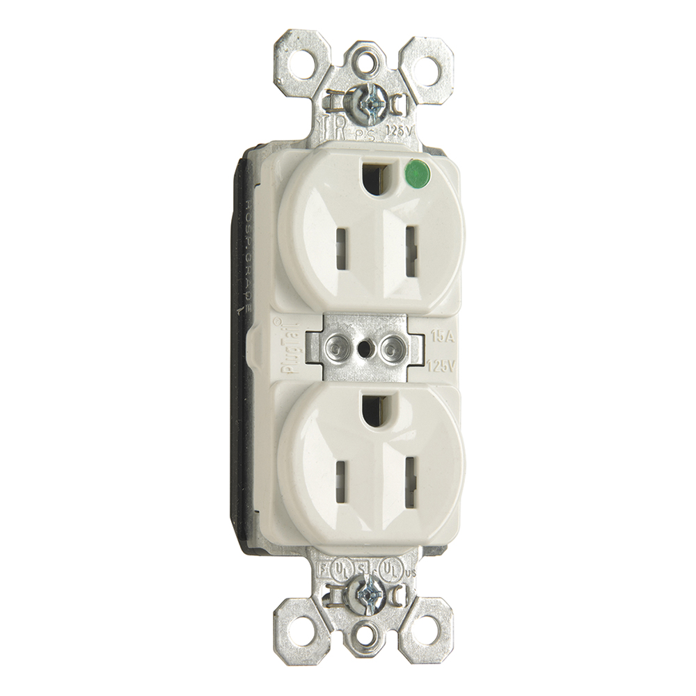 Duplex Tamperresistant Outlet Duplex Type Pvc